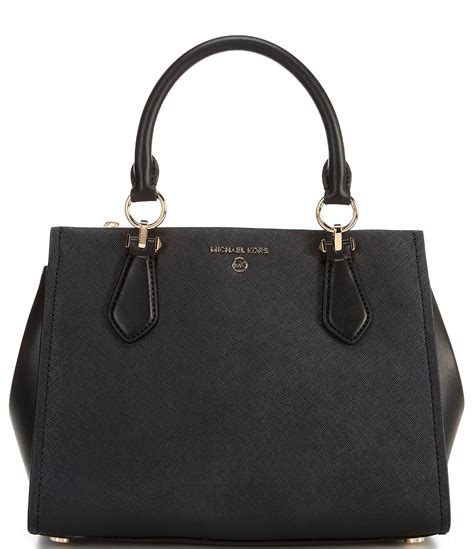 michael kors hamilton saffiano leather large satchel|Michael Kors marilyn medium saffiano.